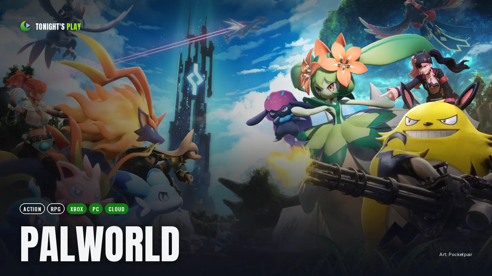Palworld cover art