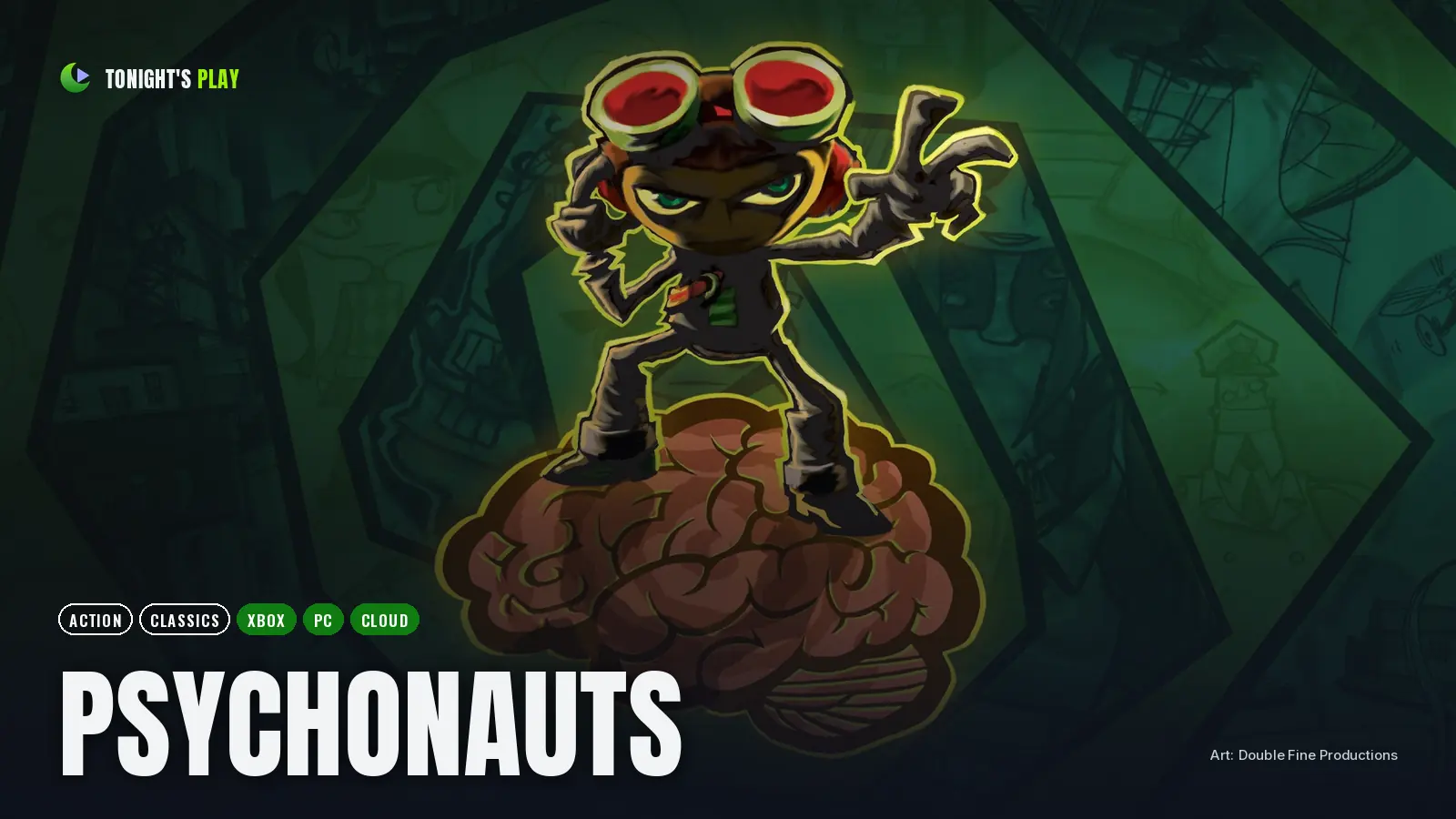 Psychonauts cover art