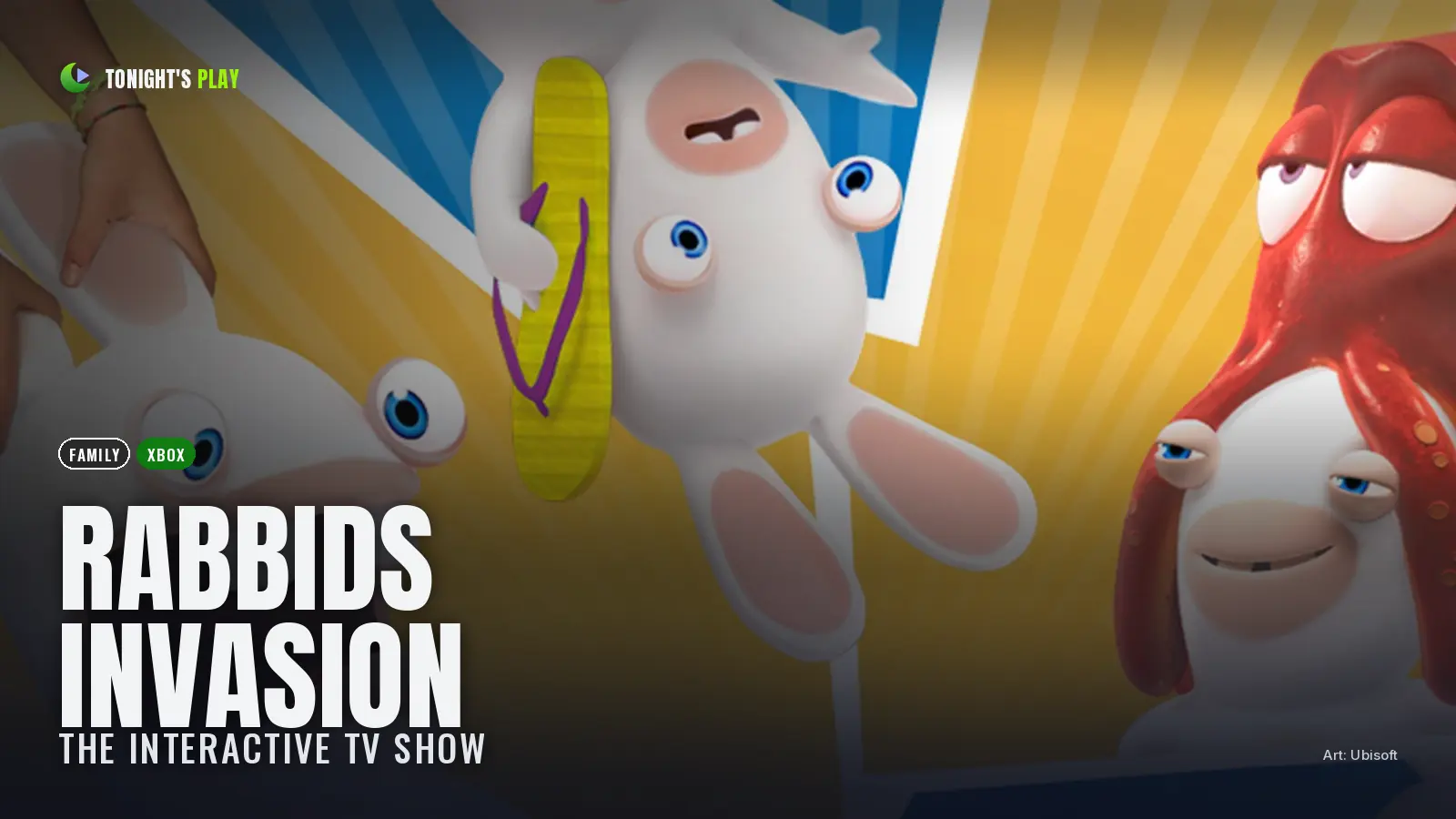 Rabbids Invasion : The Interactive TV Show cover art