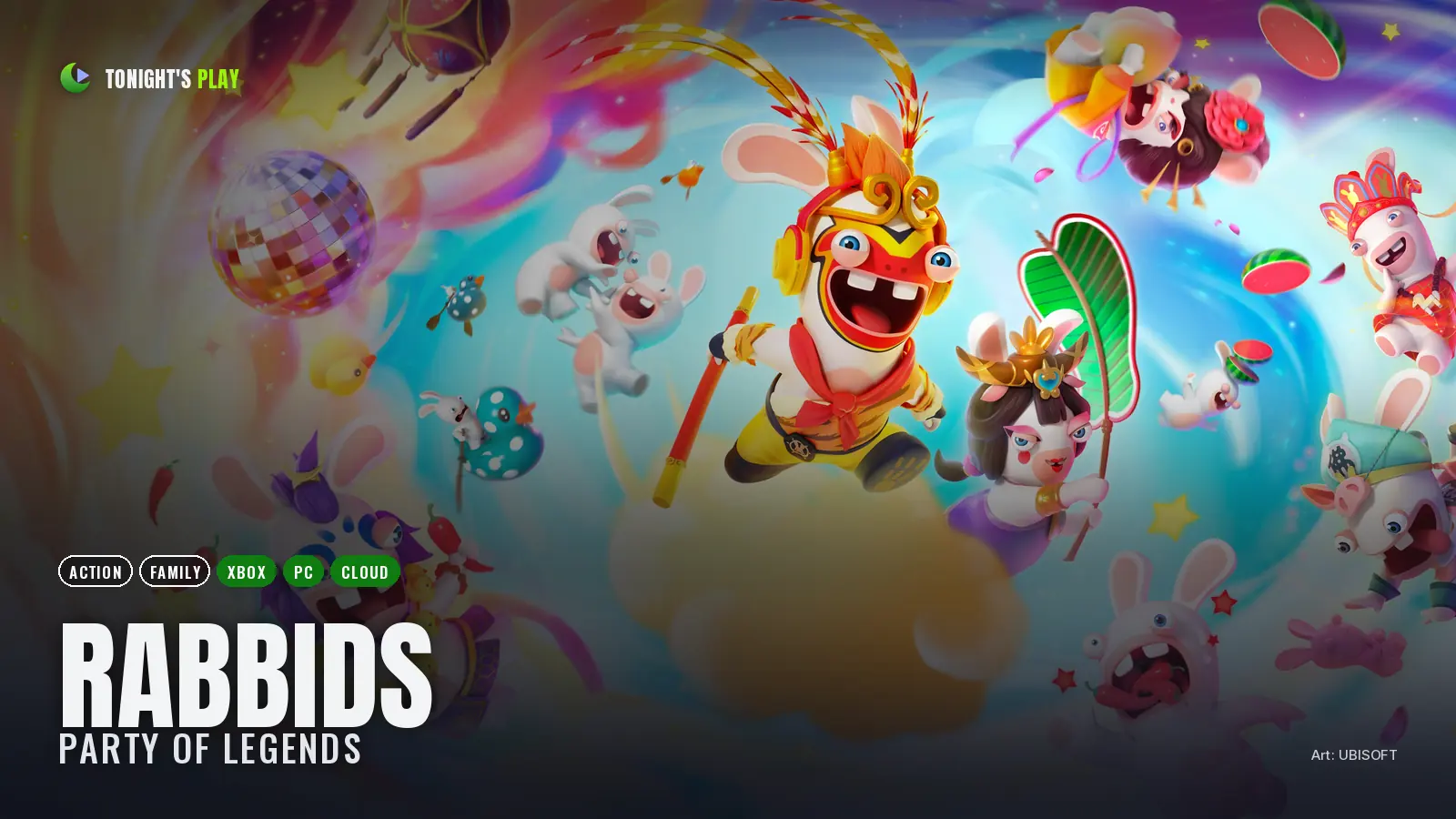 Rabbids: Party of Legends cover art