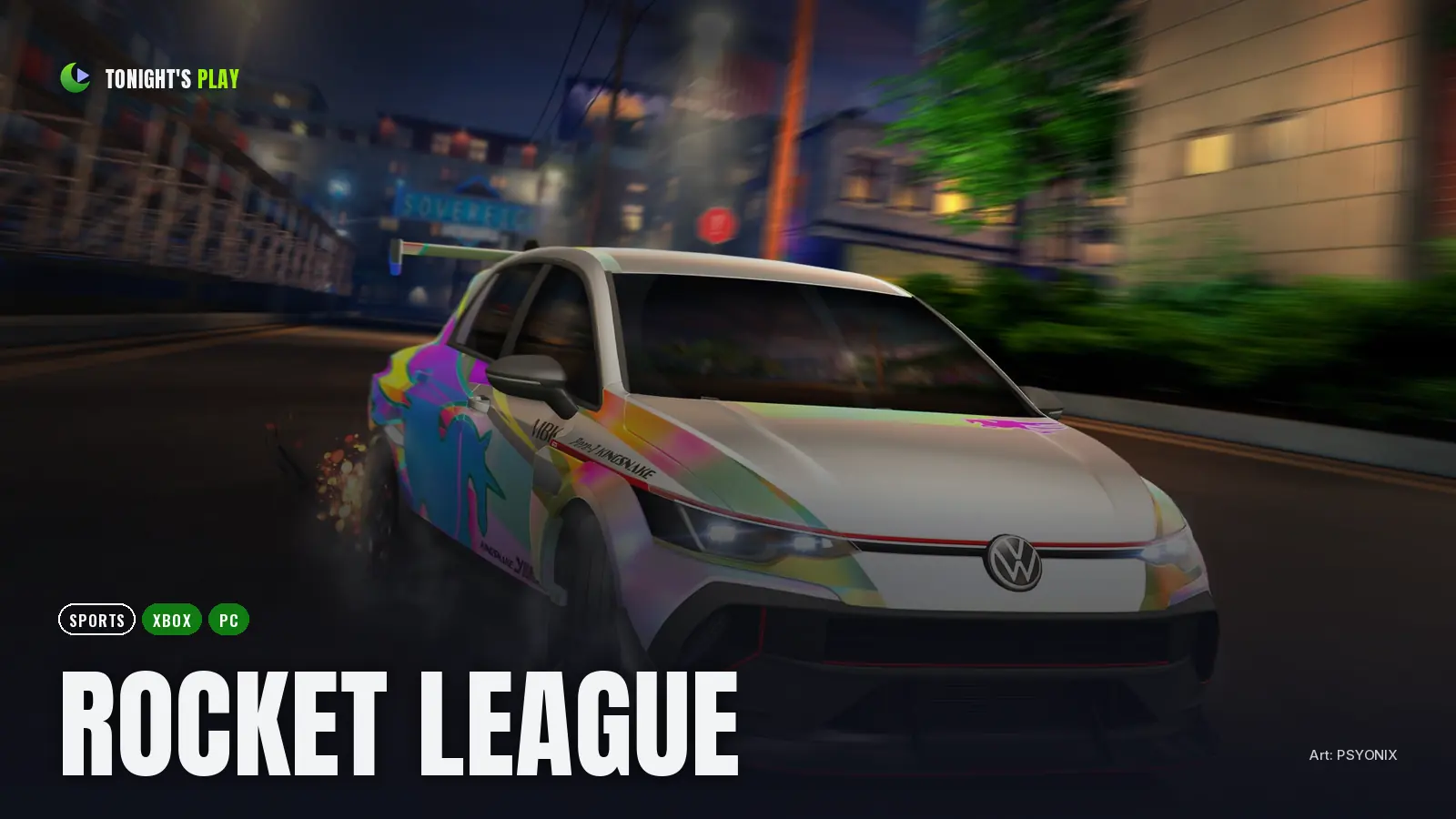 Rocket League cover art
