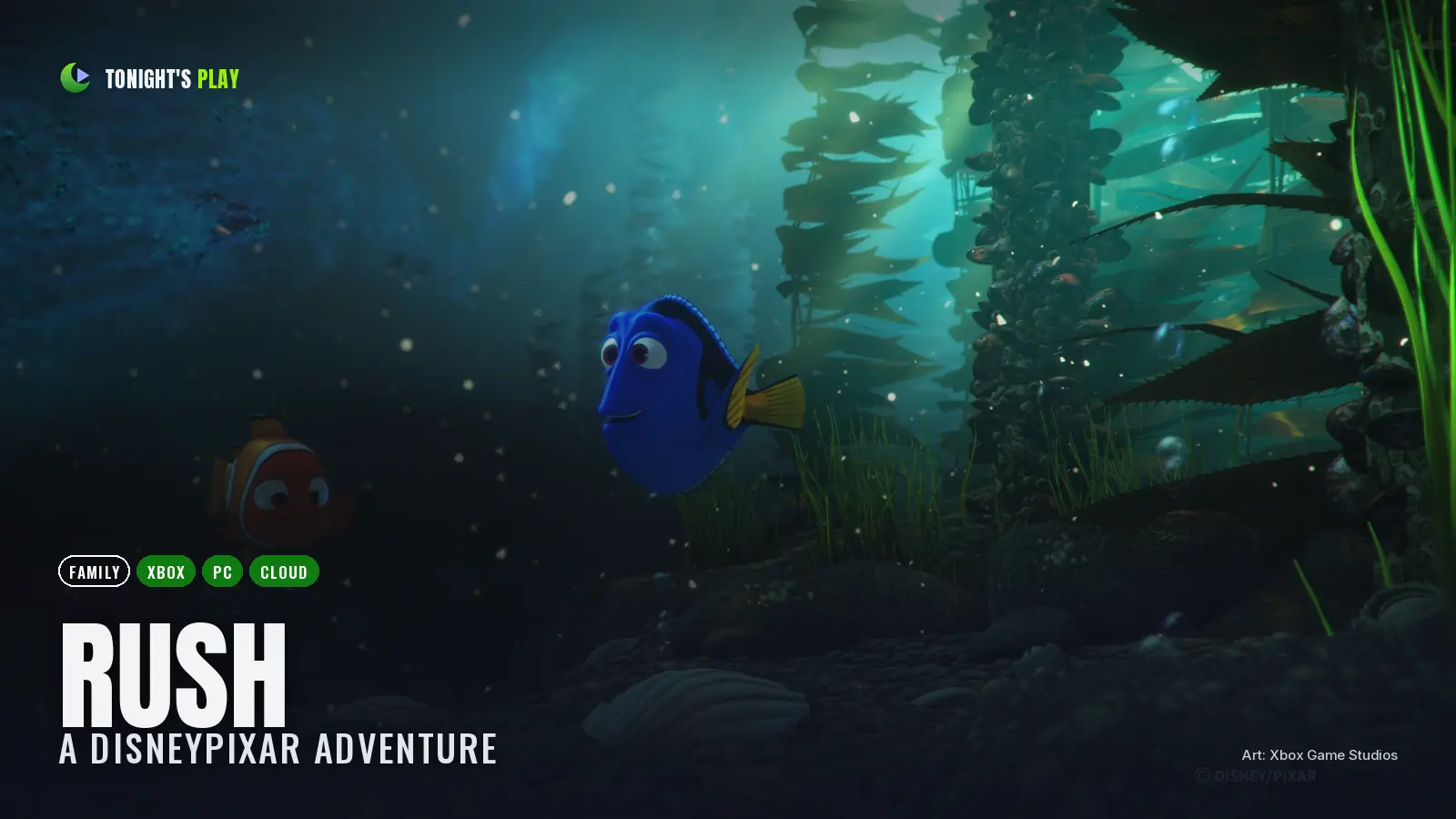 Rush: A DisneyPixar Adventure cover art