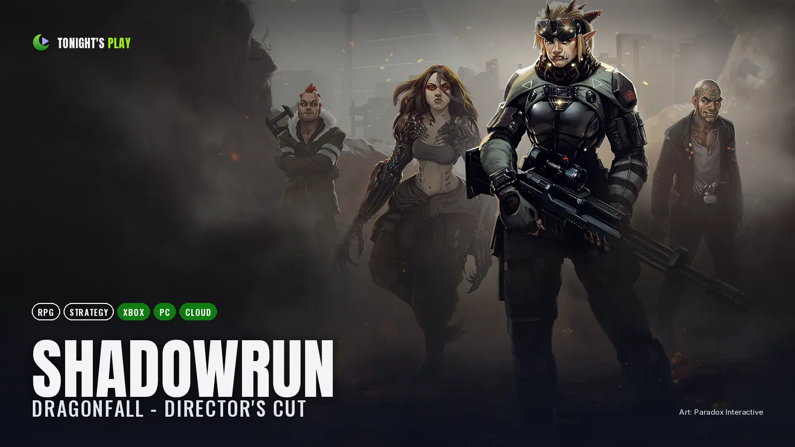 Shadowrun: Dragonfall - Director's Cut cover art
