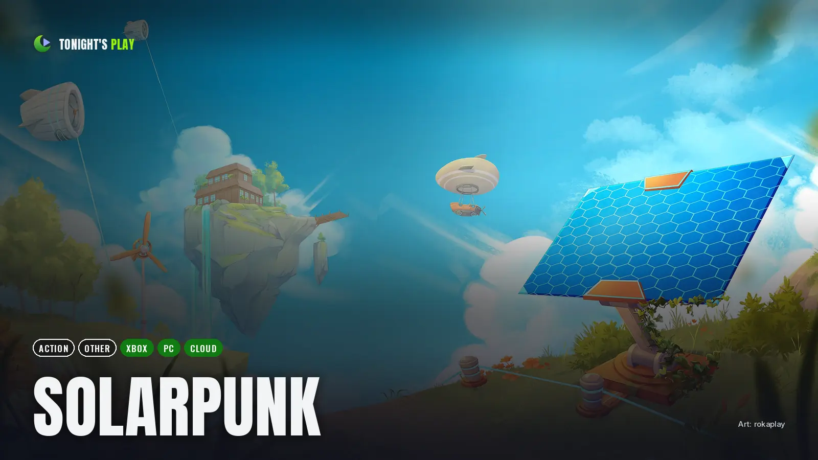 Solarpunk cover art