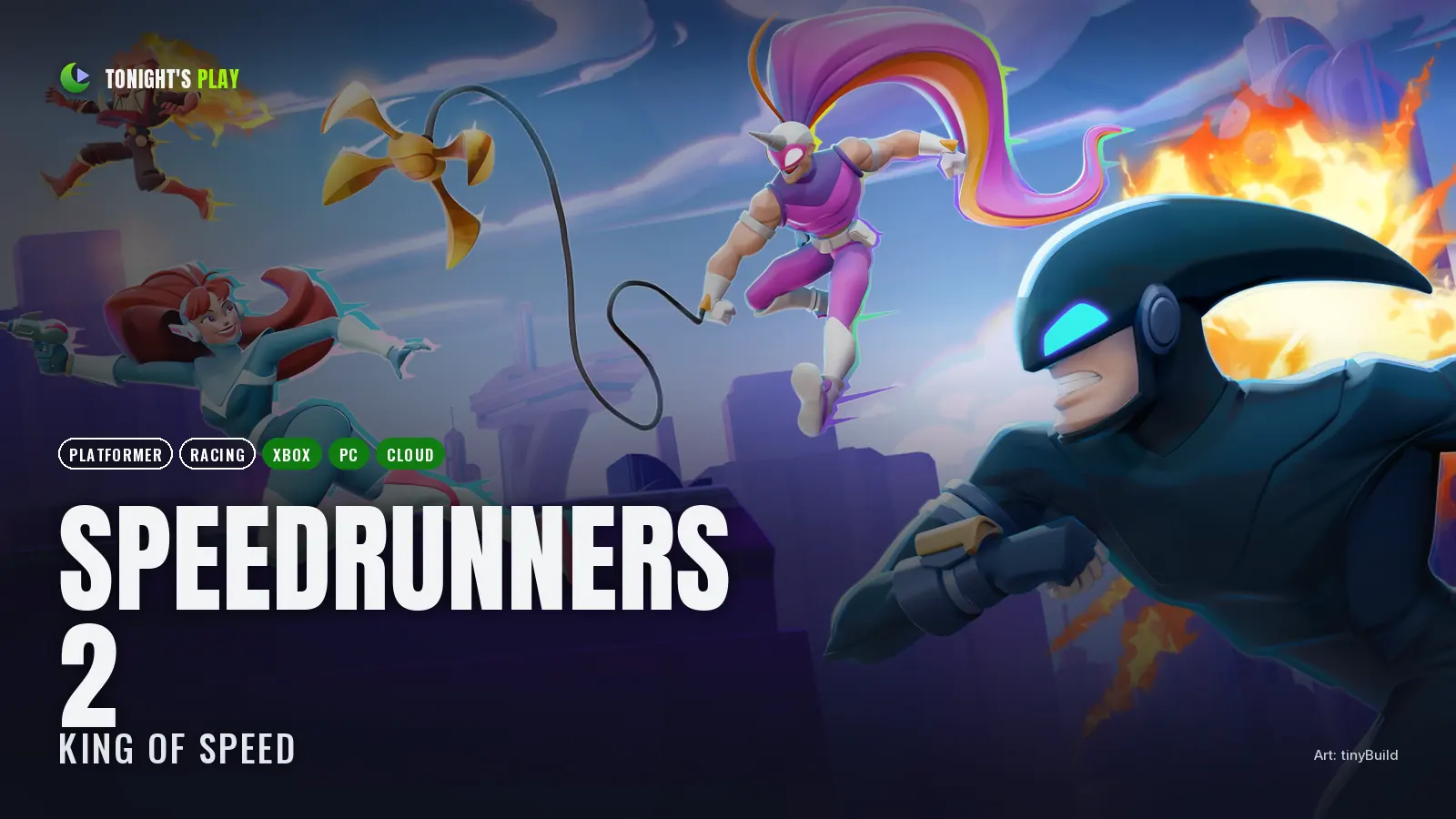 SpeedRunners 2: King of Speed cover art