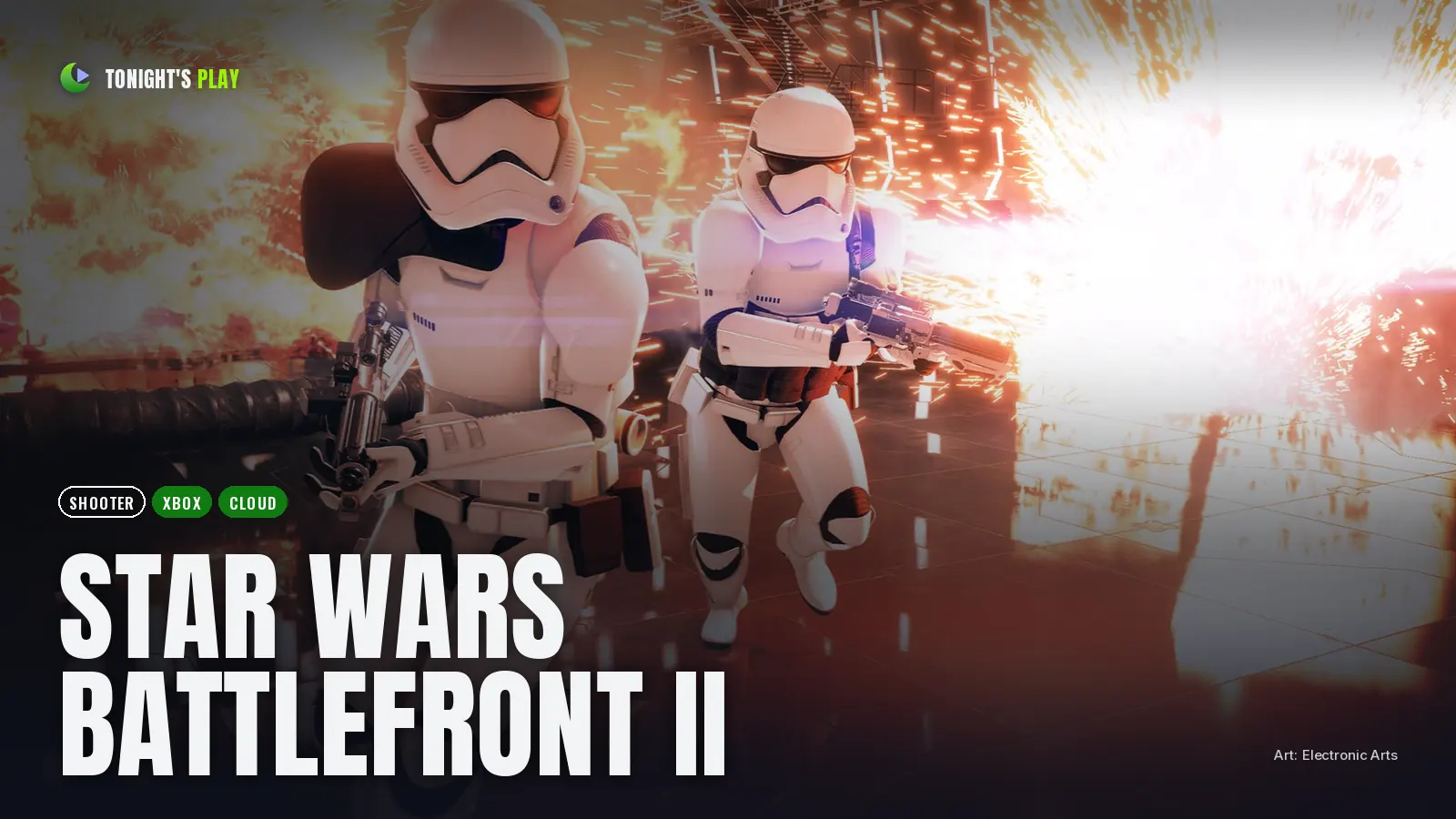 STAR WARS Battlefront II cover art