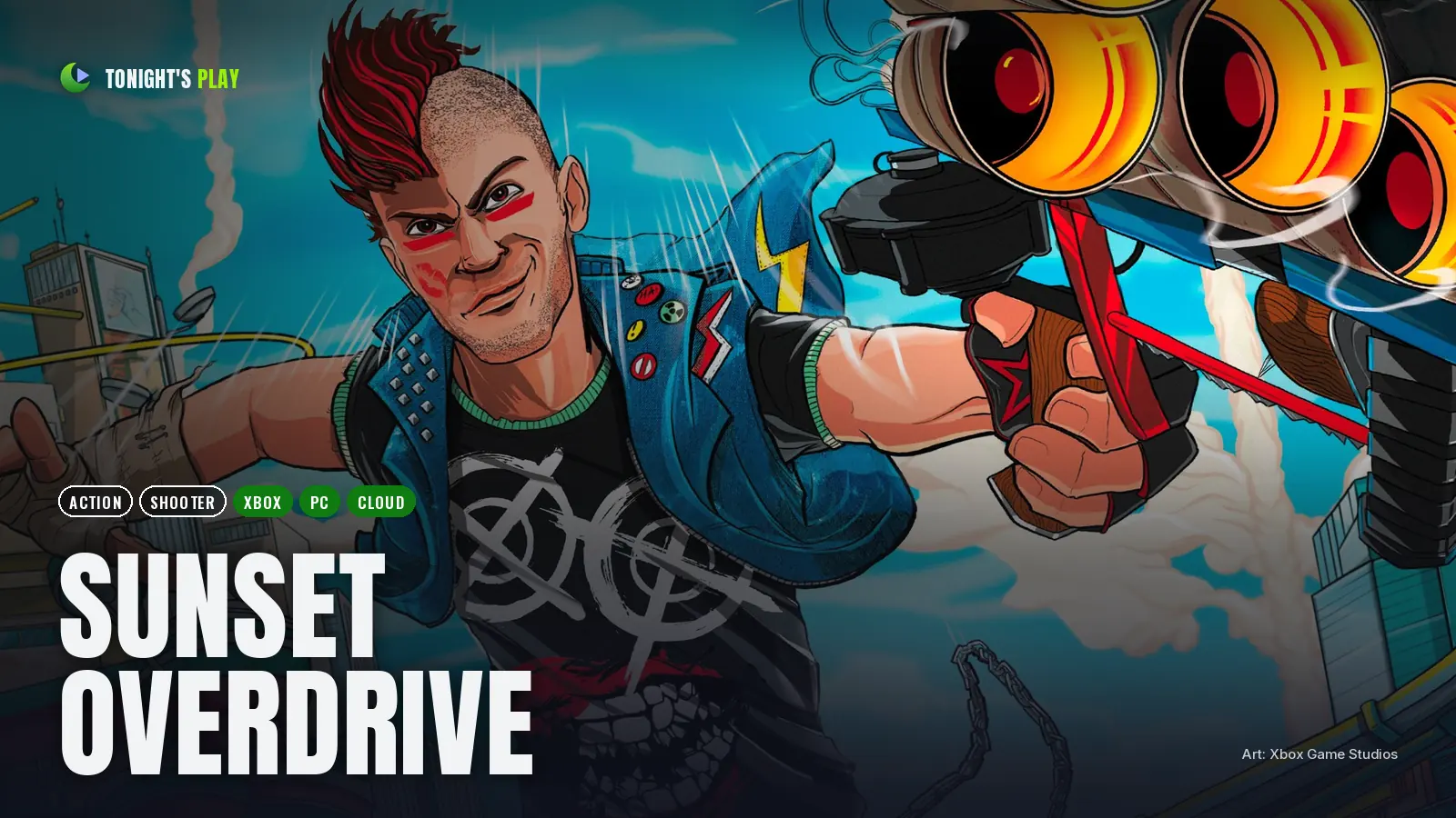Sunset Overdrive cover art