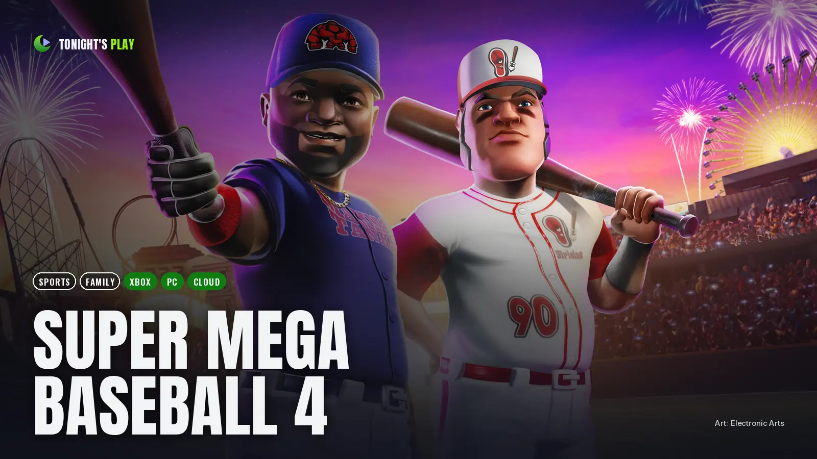 Super Mega Baseball 4 cover art