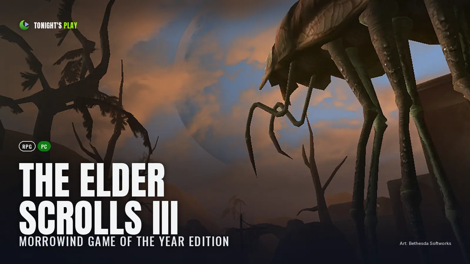 The Elder Scrolls III: Morrowind Game of the Year Edition cover art