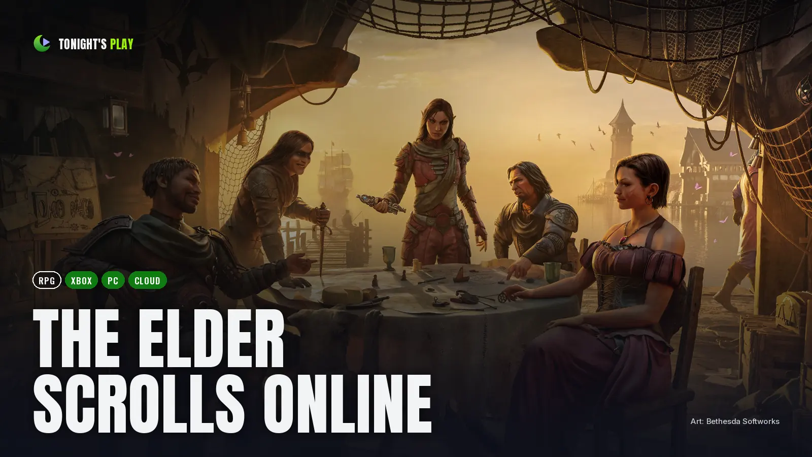 The Elder Scrolls Online cover art