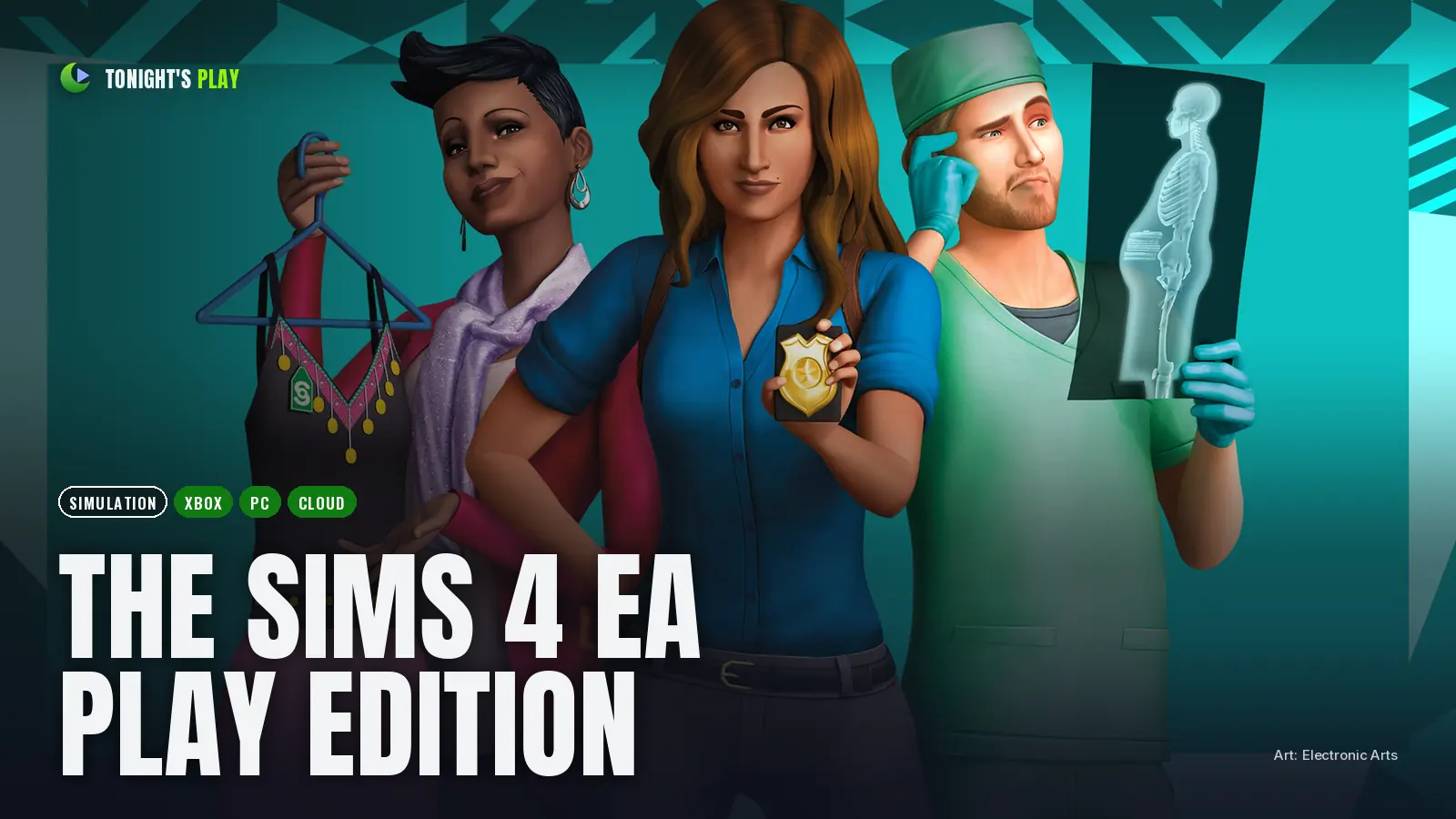 The Sims 4 EA Play Edition cover art