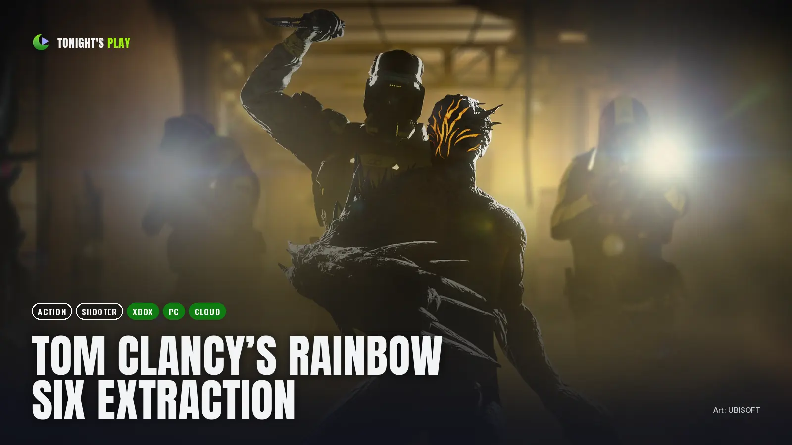 Tom Clancy’s Rainbow Six Extraction cover art