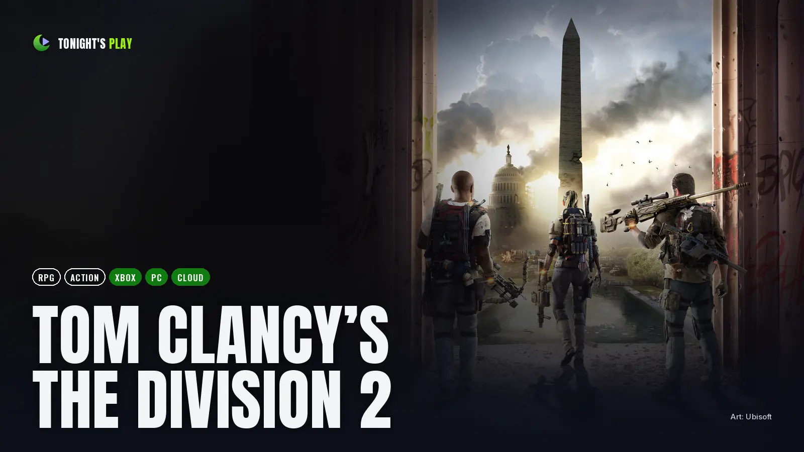 Tom Clancy’s The Division 2 cover art