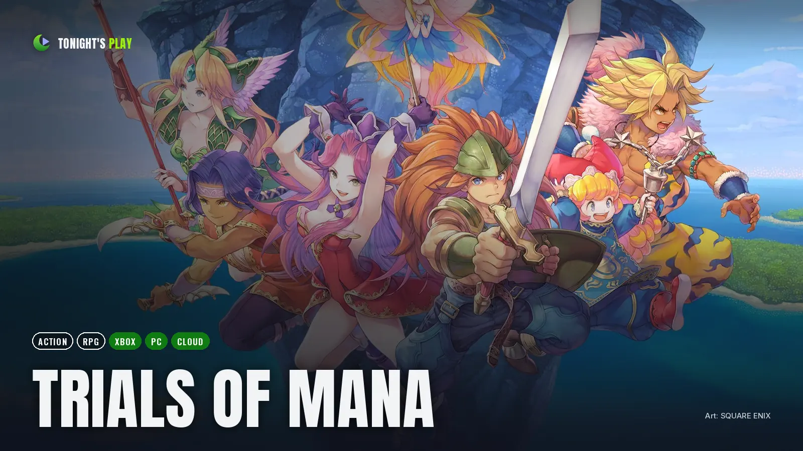 TRIALS of MANA cover art