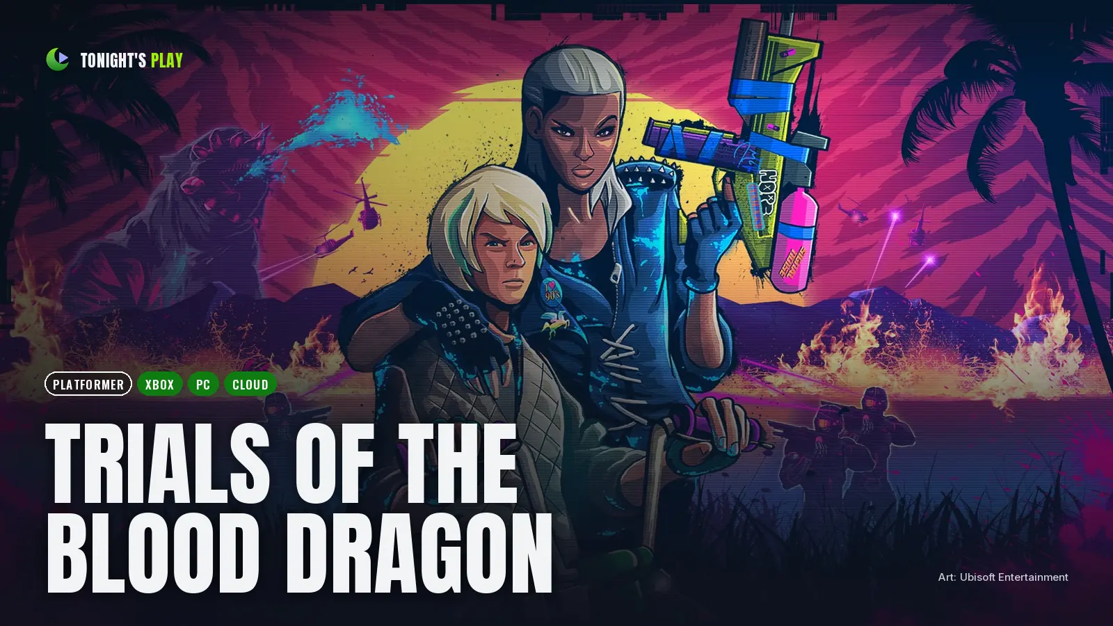 Trials of the Blood Dragon cover art