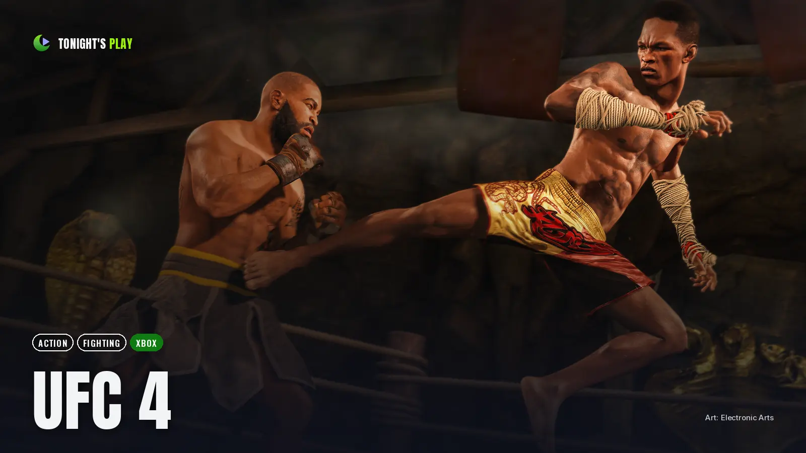 UFC 4 cover art