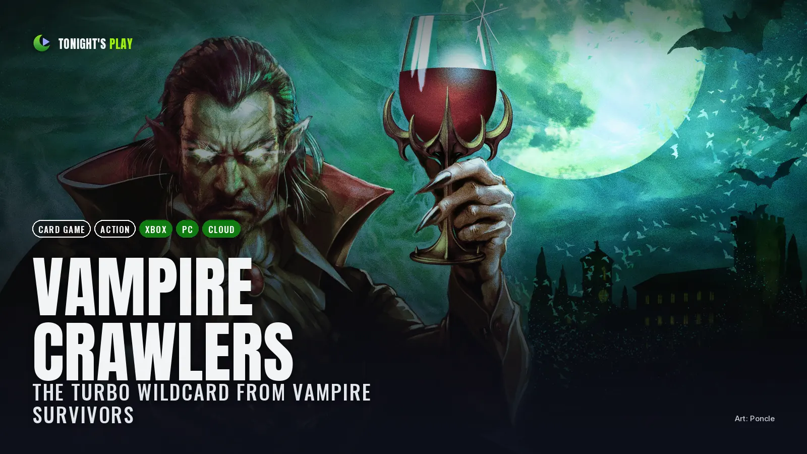 Vampire Crawlers: The Turbo Wildcard from Vampire Survivors cover art