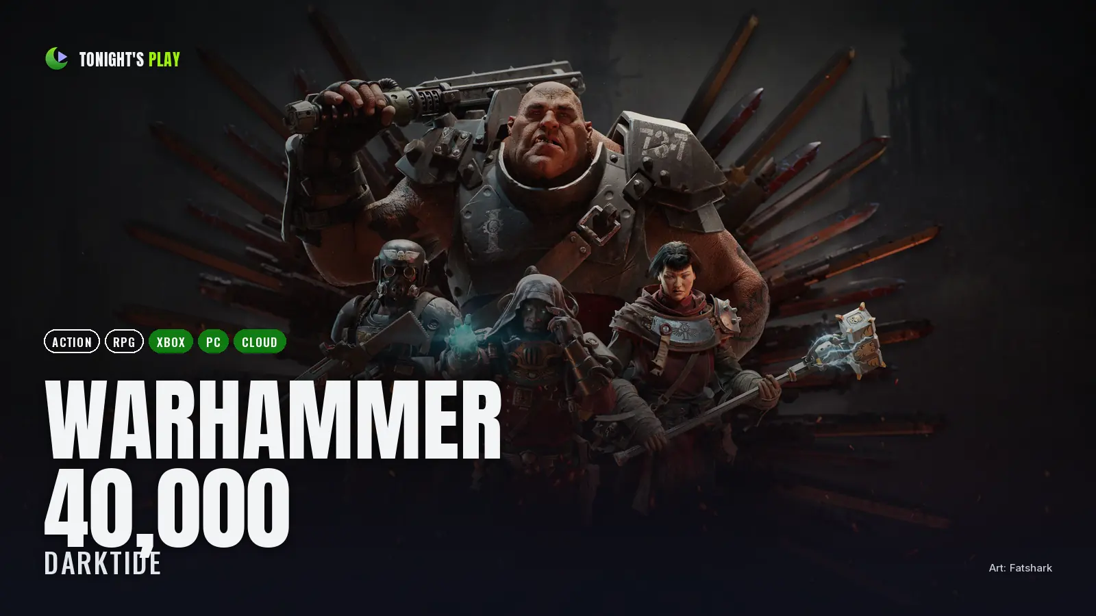 Warhammer 40,000: Darktide cover art