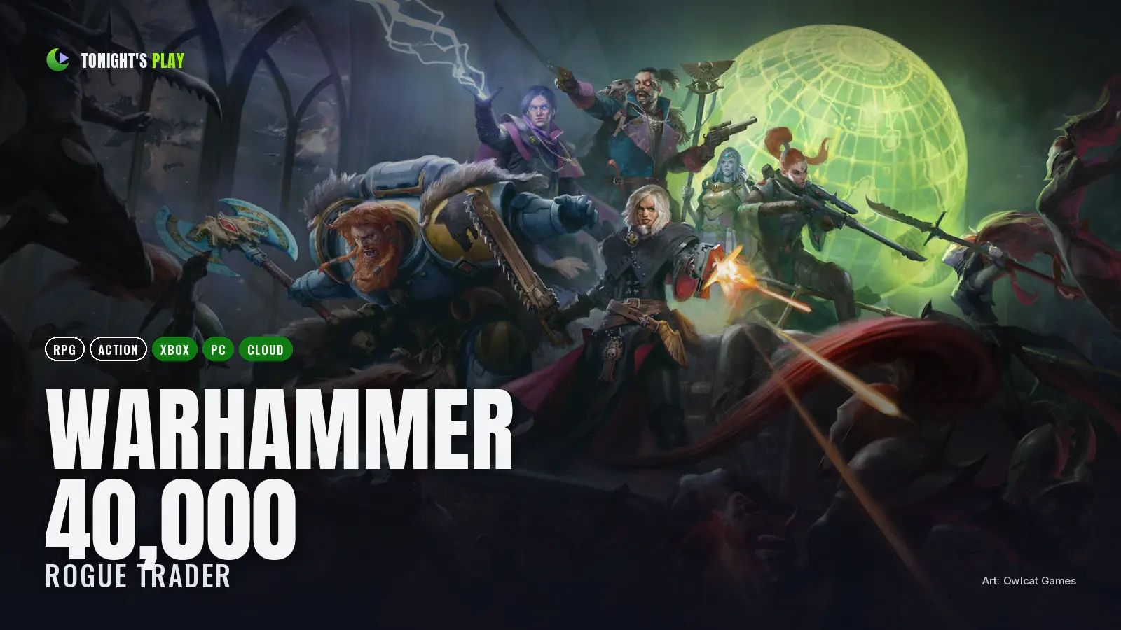 Warhammer 40,000: Rogue Trader cover art