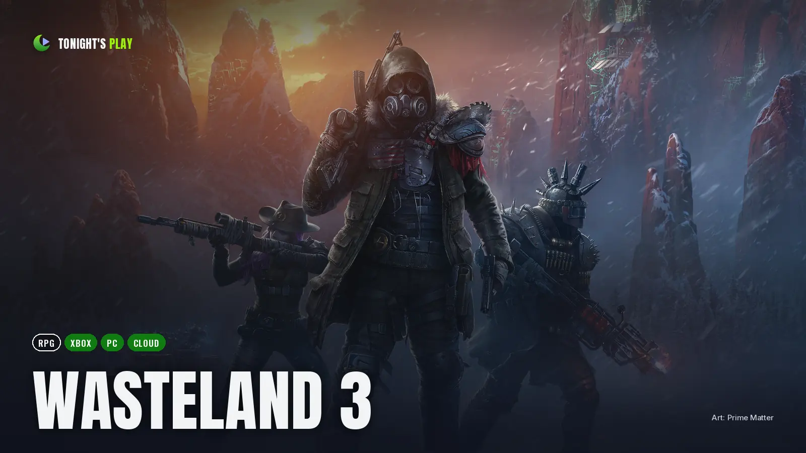 Wasteland 3 cover art