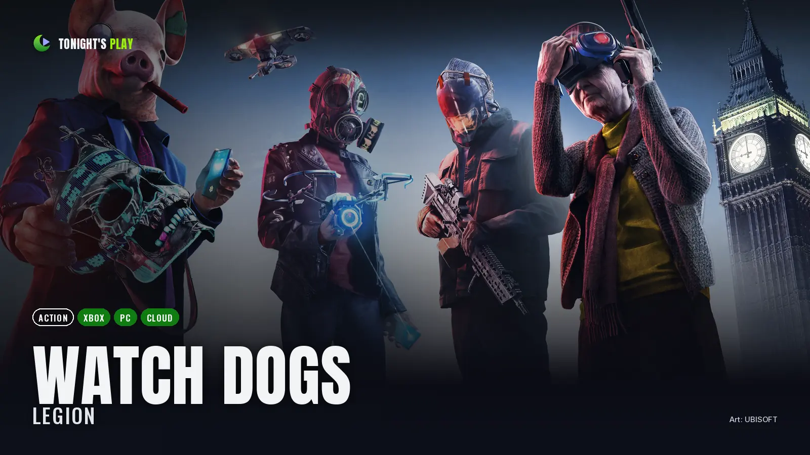 Watch Dogs: Legion cover art