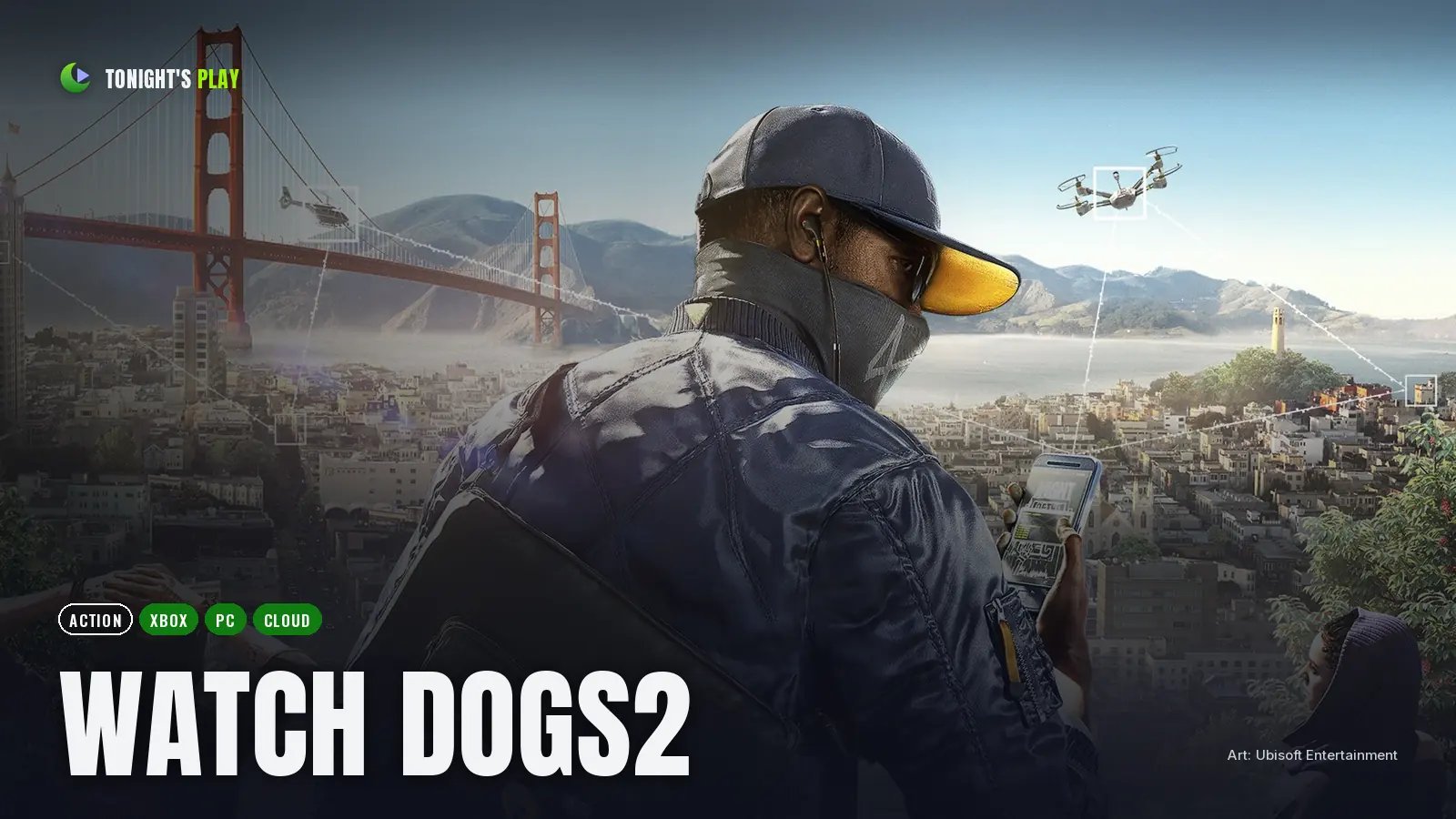 Watch Dogs2 cover art