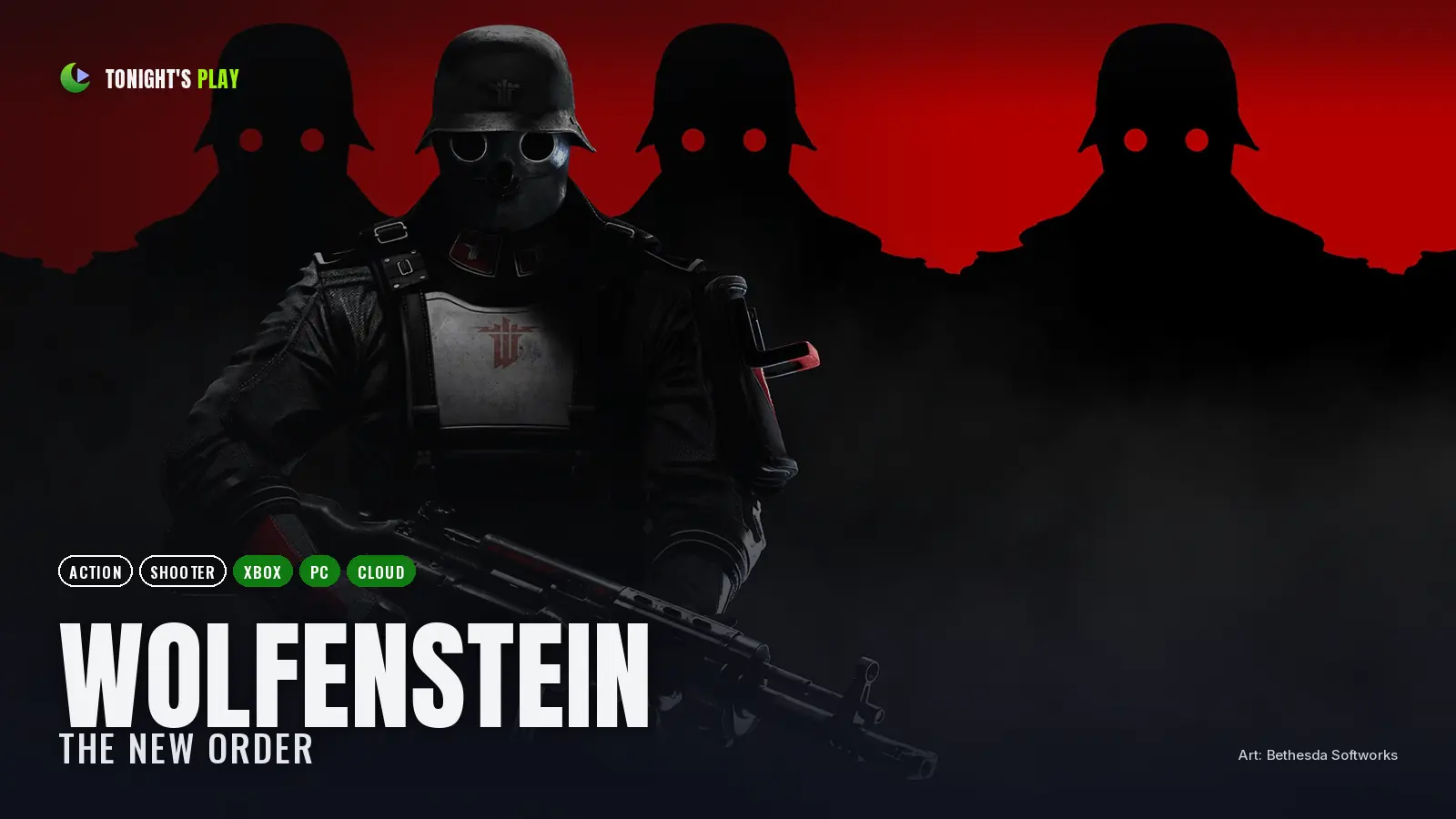 Wolfenstein: The New Order cover art