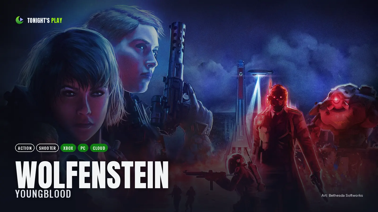Wolfenstein: Youngblood cover art