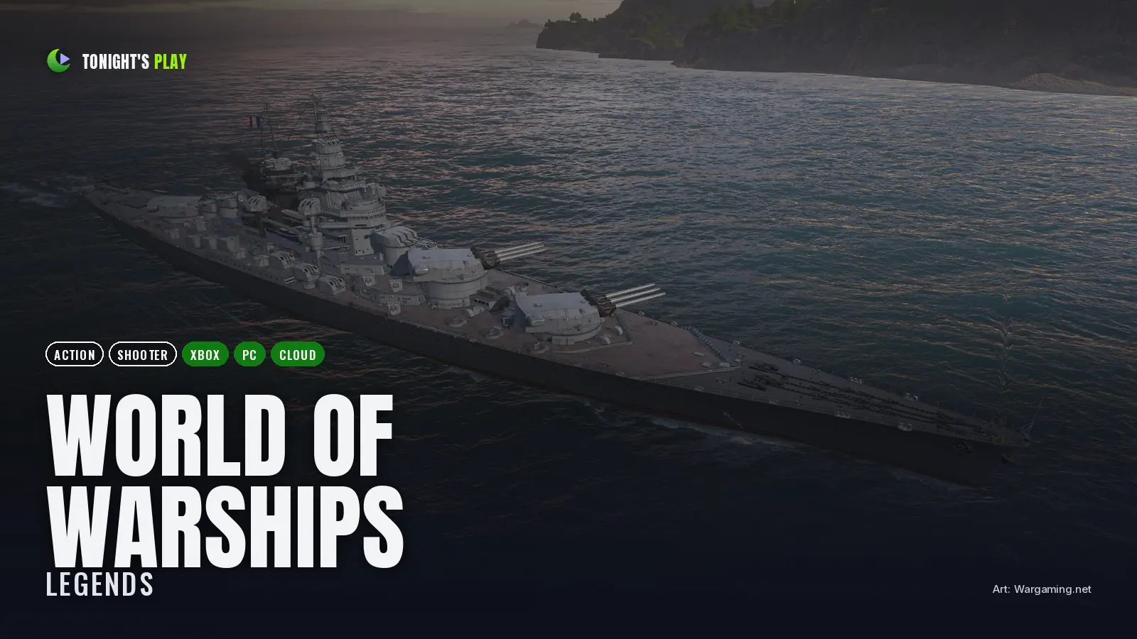 World of Warships: Legends cover art
