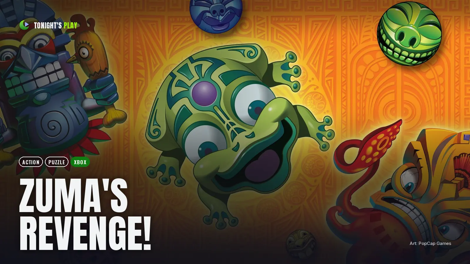 Zuma's Revenge! cover art